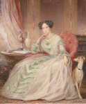 Robertson Christina Portrait of Grand Duchess Maria Alexandrovna - Hermitage